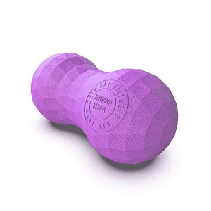 Купить Original FitTools Набор из двух массажных мячей с кистевым эспандером пурпурный в Москве