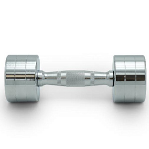 Купить Unix Fit PRO гантель круглая хромированная 6 кг / шт. в Москве