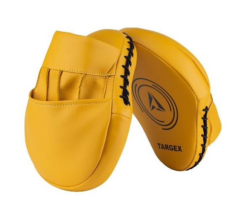 Лапы боксерские Targex HARD желтые