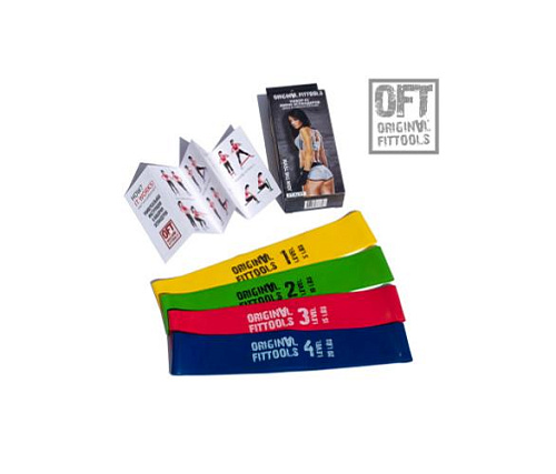 Набор мини-эспандеров Original FitTools длина по окружности 610 мм