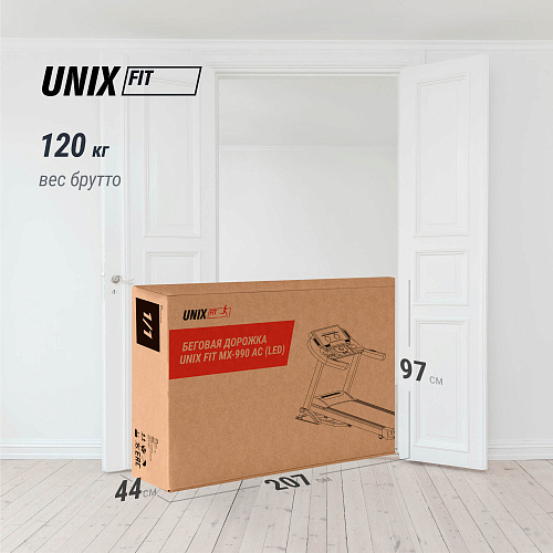 Беговая дорожка UNIX Fit MX-990 AC (LED)