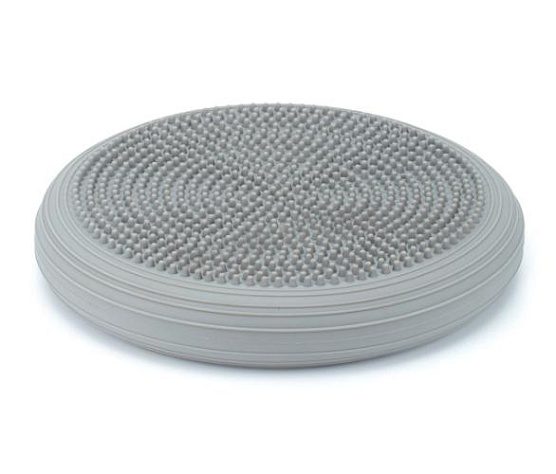 Балансировочная подушка Original FitTools FT-BPD02-GRAY серая фото2