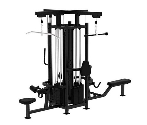 Многофункциональная силовая станция Aerofit Impulse IF9327 (профессиональная, 4-х стековая) Купить Многофункциональная силовая станция Aerofit Impulse IF9327 (профессиональная, 4-х стековая) в Москве