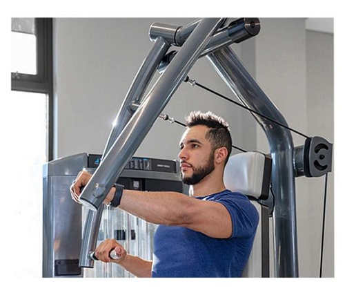 Жим от груди сидя с независимыми рычагами True Fitness SPL-0900