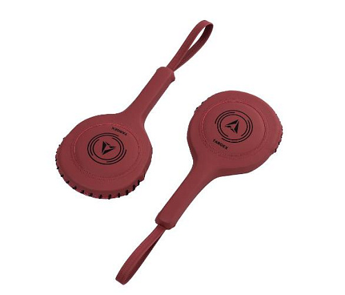 Тренерские ракетки для бокса Targex красные