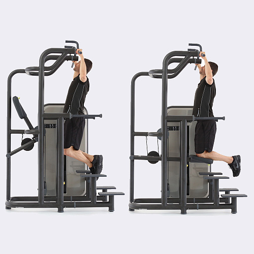 Гравитрон Technogym Kneeling Easy Chin Dip