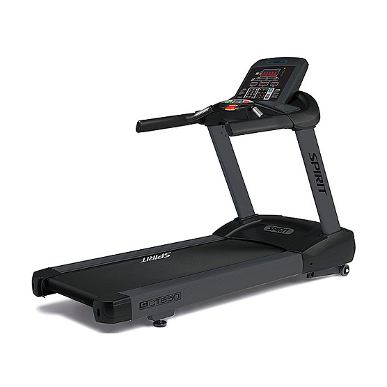 Беговая дорожка Spirit Fitness CT850 Graphite gray