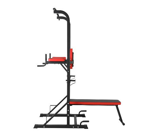 Турник-пресс-брусья со скамьей Unix Fit POWER TOWER 120P