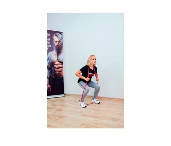 Эспандер ленточный Original FitTools Fit.Tools (нагрузка 5 - 15 кг) фото8