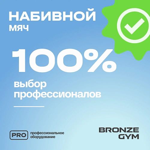 Мяч набивной Bronze Gym 4 кг