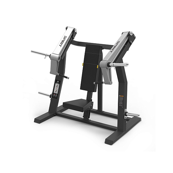Нагружаемый дисками тренажер Spirit Fitness SP-4504 Наклонный жим от груди