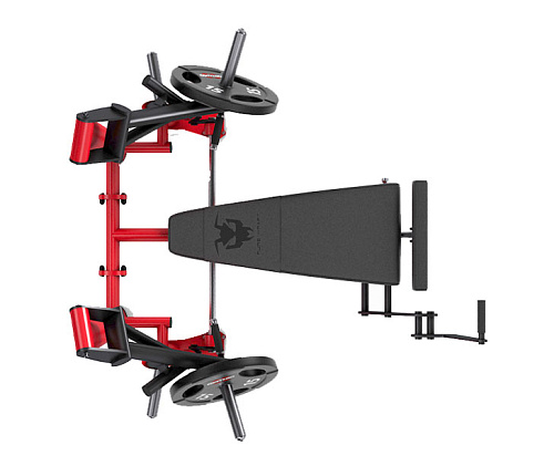 Жим от груди с отрицательным наклоном 12° с независимыми рычагами (50мм, лёгкий старт) Gym80 4346