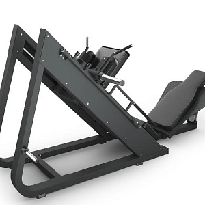 Купить Нагружаемый дисками тренажер Unix Fit PRO (UC-1662) жим ногами 45 градусов / гакк машина в Москве
