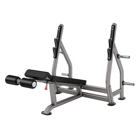 Олимпийская скамья с отрицательным наклоном для жима Smith Fitness Excellence DR006B