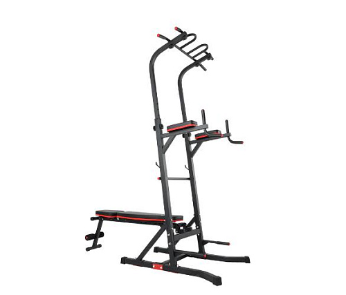 Турник-пресс-брусья со скамьей Unix Fit POWER TOWER 150P