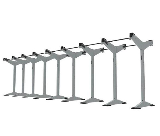8-модульная двусторонняя стойка Torque X-Create XC2SC-8M-05 (платинум)