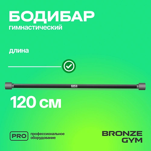 Гимнастическая палка бодибар Bronze Gym, 8 кг
