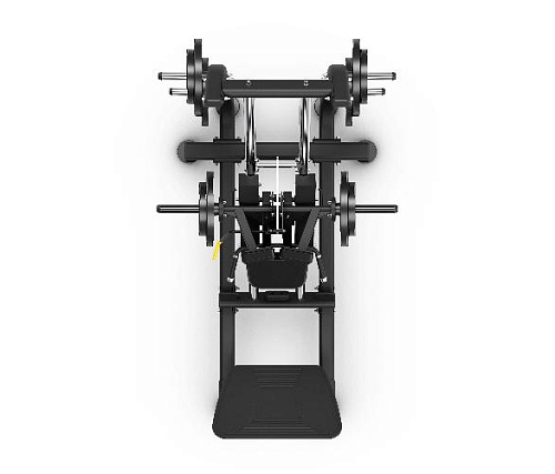 Нагружаемый дисками тренажер для гакк-приседаний Vision Fitness VST600-PL71