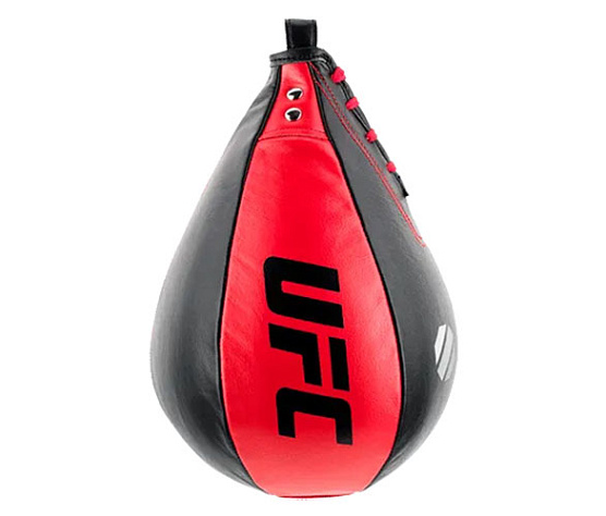 Груша скоростная кожаная UFC 10 х7 (25 см)