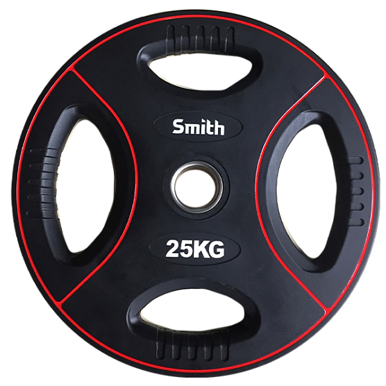 Smith Fitness Excellence Диск для штанги полиуретановый 25 кг