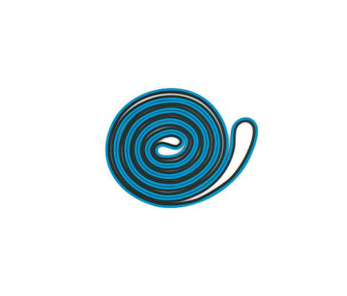 Эспандер-петля двуцветный Original FitTools 15-35 кг