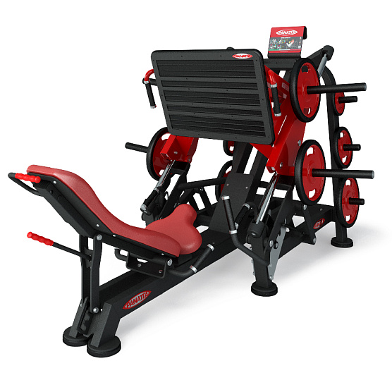 Нагружаемый дисками тренажер Panatta FreeWeight Special 1FW086