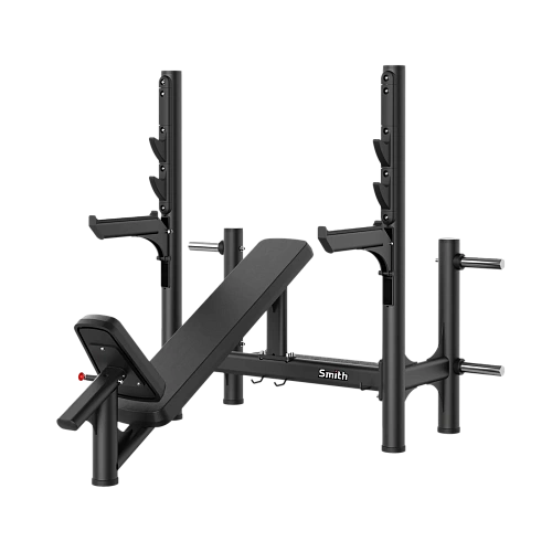 Олимпийская скамья для жима с положительным наклоном Smith Fitness Excellence RE6005