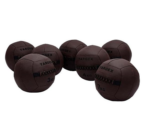 Мяч набивной Targex STRATA 6 кг коричневый