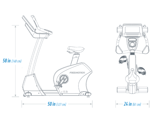 Вертикальный велотренажер Freemotion Fitness u10.9b