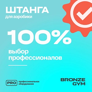 Купить Штанга для аэробики Bronze Gym БОДИПАМП (гриф,весовые диски 2x1,25кг,2x2,5кг,2x5кг,пара замков) в Москве