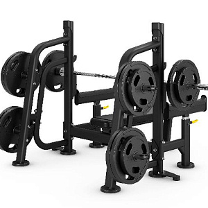 Купить Скамья Vision Fitness VST600-FW88 олимпийская горизонтальная с опорой для страхующего в Москве
