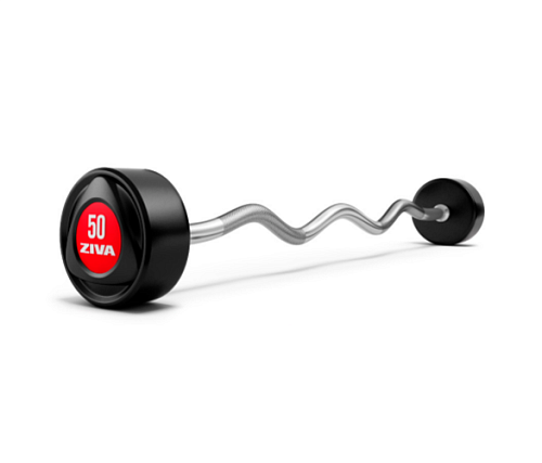 Купить EZ штанга уретановая Ziva ZSL-PUEZ-9381-RD 35 кг в Москве