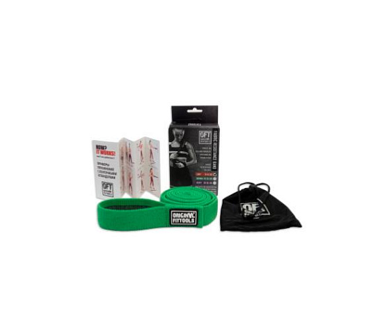 Эспандер ленточный тканевый Original FitTools сопротивление 20-25 LBS фото1