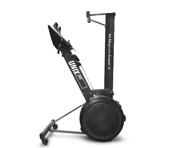 Гребной тренажер Unix Fit Air Magnetic Rower-X Black фото6