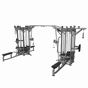 Силовой тренажер Ultra Gym Мультистанция на 8 мест + кроссовер UG-KJ1235