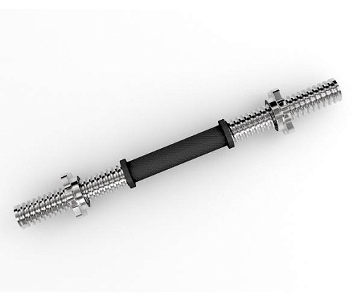 Купить Гриф гантельный обрезиненный Unix Fit 400 мм / 25 мм в Москве