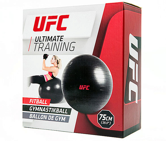 Гимнастический мяч UFC (75 см) фото3