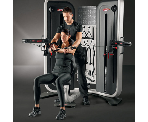 Многофункциональный тренажёр двойная регулируемая тяга DAP Panatta Inside 1IN101