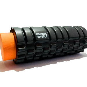 Купить Original FitTools Цилиндр массажный 33 x 14 см черный двойной в Москве