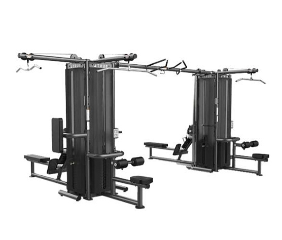Станция с кроссовером 8-ми стековая True Fitness TMS8000 (стеки кроссовера по 112кг)