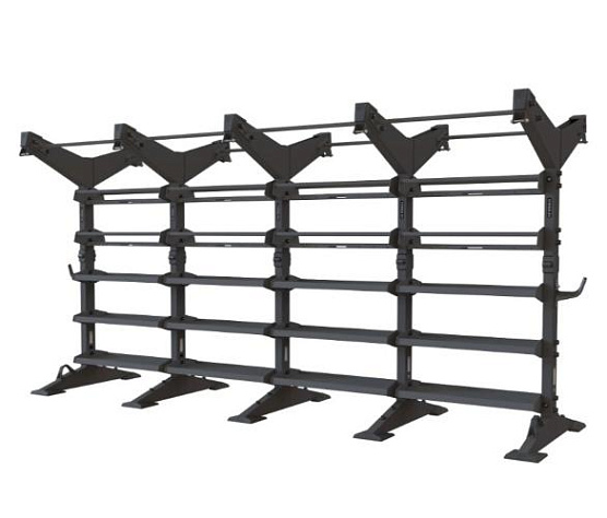 Стойка для аксессуаров Torque X-Create XCS2SC-4M-07, двусторонняя 4-модульная (чёрный)