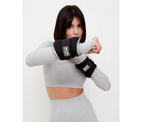 Утяжелители Original FitTools 1 кг (пара) черные