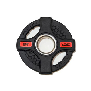 Купить Original FitTools Штанга олимпийская 128 кг (диски с двумя хватами, хромированный гриф) в Москве