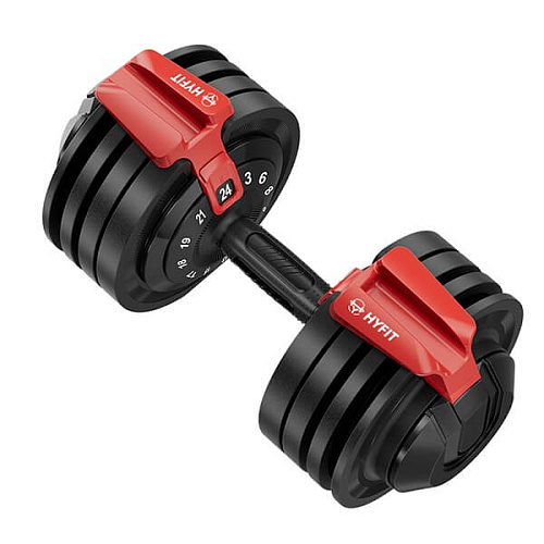 Гантель регулируемая Hyfit Single 24 кг