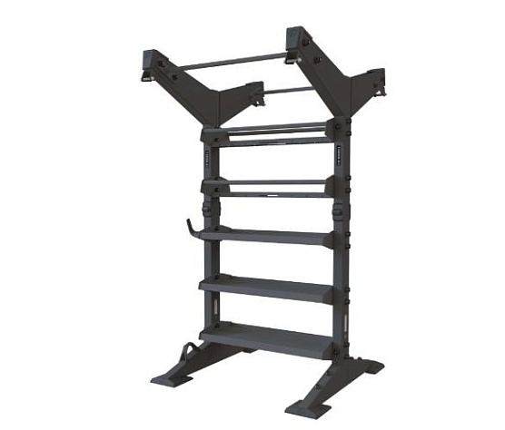 Стойка для аксессуаров Torque X-Create XCS2SC-1M-07, двусторонняя 1-модульная (чёрный)