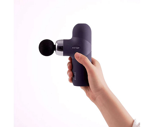 Перкуссионный массажер Fittop SuperHit Mini II синий