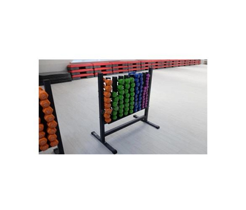 Гантель в виниловой оболочке Original FitTools 1 кг ярко-пурпурный