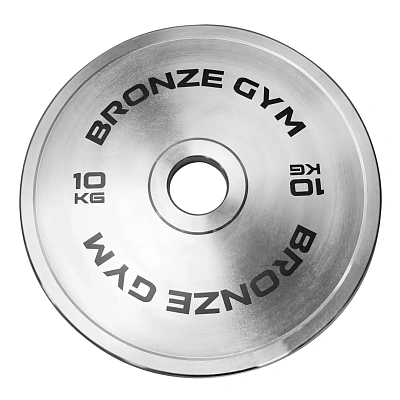 Диск олимпийский Bronze Gym стальной 10 кг