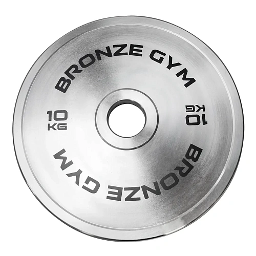 Диск олимпийский Bronze Gym стальной 10 кг