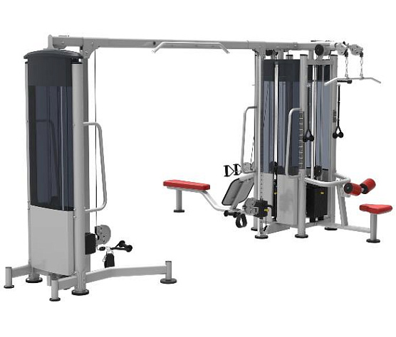 Пятистековый тренажерный комплекс Aerofit Impulse IT9527 + IT9527OPT + IT9525 фото3